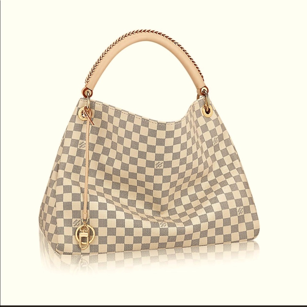Louis Vuitton Artsy MM Damier Azur Hobo